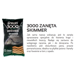 Sensas Zanęta 3000 Bremes SKIMMER 1kg